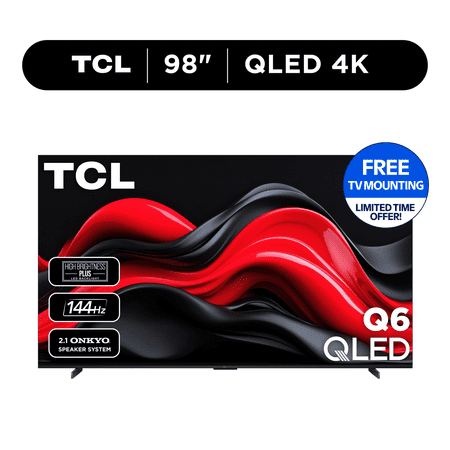 TCL - 98" Class Q6-Series 4K UHD QLED Smart Google TV (2024) - image 2