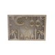 thumbnail image 1 of Eid-UL-FIGR Colgante Decoración de la pared Asiento colgante Luces LED Luces Crafts Crescent Coconut Tree Castillos Estelares Suministros de fiesta Exhibición Regalos Monstrate HA012626-00, 1 of 7