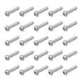 thumbnail image 1 of 25Pack #10-32 x 5/8" 304 Stainless Steel Torx Security Machine Screws, Silver, 1 of 6