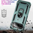thumbnail image 3 of Dteck Case for Google Pixel 9 Pro XL, with Finger Ring Holder Kickstand, Military Grade Stand Cover Phone Cases Compatible for Google Pixel 9 Pro XL, Darkgreen, 3 of 7