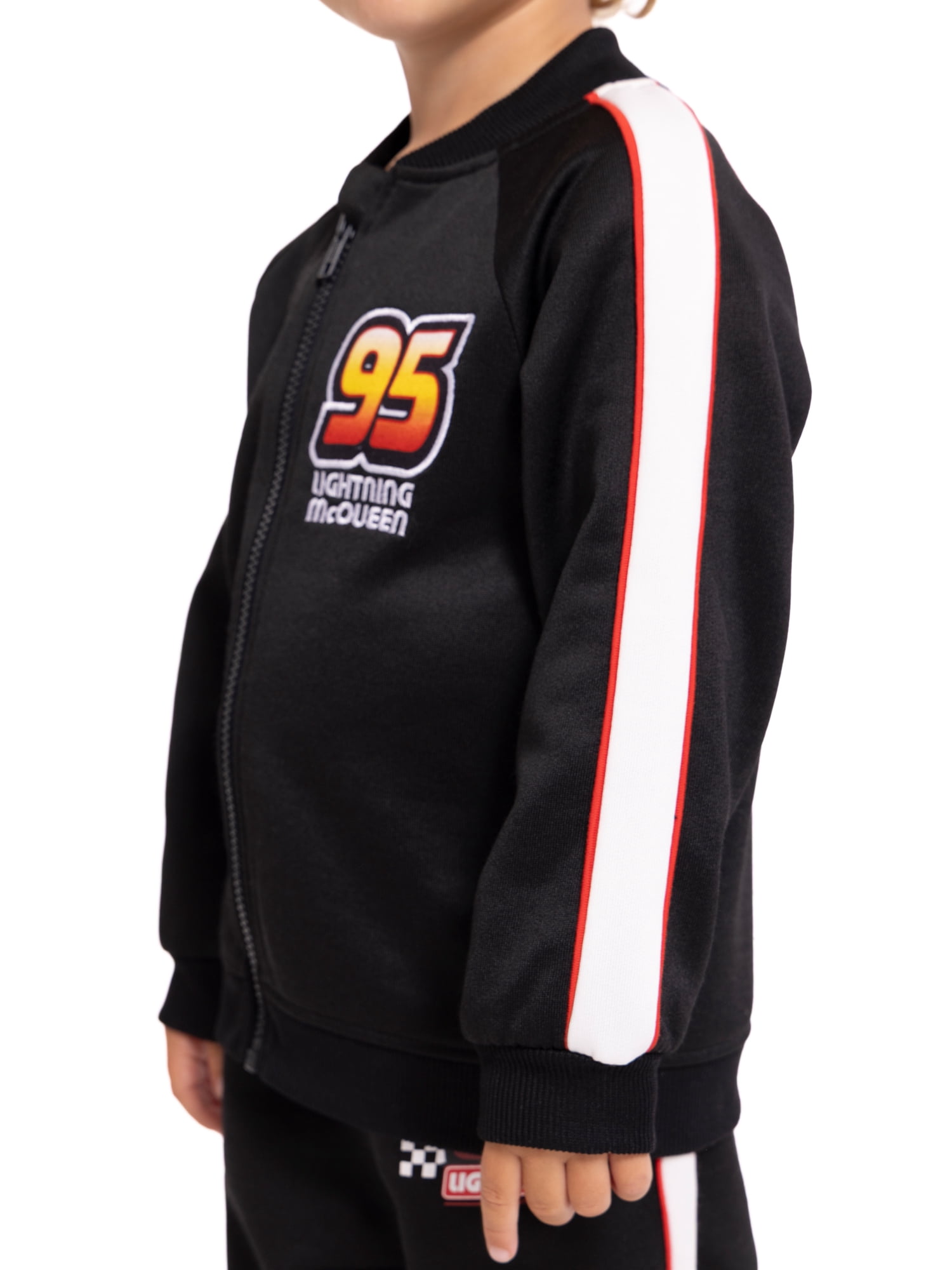 Disney Pixar Cars Toddler Boys Track Jacket and Jogger Pants Set, 2-Piece, Sizes 12M-5T