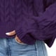 thumbnail image 5 of Suéter de cuello redondo para mujer, moda femenina, manga larga, cuello redondo, suelto, blusa, suéter de punto, suéter para mujer, 5 of 6