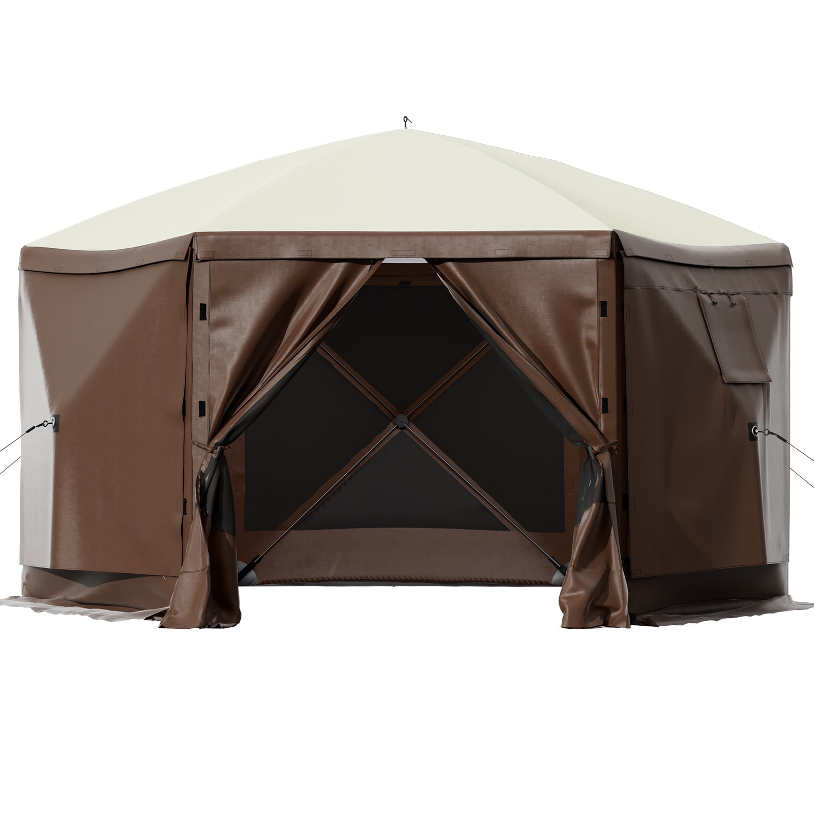 テント・タープ calm up down BUSH DE BRUNT SKYSHALO 12'x12' Pop-Up Camping Gazebo Tent, Waterproof