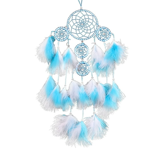 LAMIRO Dream Catchers Circular Feathers Wall Hanging Decoration Decor Craft Boho Wall Hanging,Home Decoration Ornament