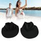 thumbnail image 1 of Sombrero para el sol fruncido para mujer elegante sombrero para el sol deportivo para mujer 2 piezas respetuoso con la piel tapa vacía para viajar y correr ANGGREK Otros, 1 of 8
