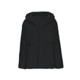 thumbnail image 4 of Liquidation d'Hiver Cardigans pour Femmes Manches Longues Manteau Ample Cardigan Chandail Uni, 4 of 7