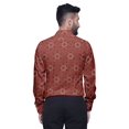 thumbnail image 3 of BESTMAN CottonÂ&nbsp;ShirtsÂ&nbsp;For Men Long Sleeve Printed Slim Casual Shirt, 3 of 5