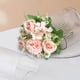 thumbnail image 5 of Ramo de flores artificiales de seda con vibrantes peonías para bodas, decoración del hogar, centros de mesa y eventos, longitud de 30 cm., 5 of 6