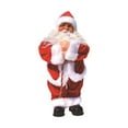 thumbnail image 1 of 1pc Electric Christmas Santa Claus Musical Toy Climbing For Xmas Rope Ladde B4J1, 1 of 9