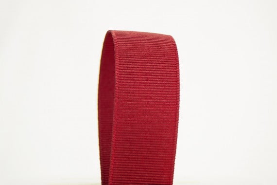 Ribbon Bazaar Solid Grosgrain Ribbon 4 inch Cranberry 50 yards 100% Polyester