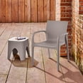 thumbnail image 2 of Lagoon Alissa Resin Stackable Dining Armchair Set of 2, 2 of 3