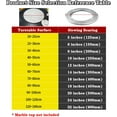 thumbnail image 2 of Lazy Susan Turntable Hardware Ball Bearing Heavy Duty Turntable Mechanism - Large Tv Display/Round Table Turntable Base with Non-Slip Feet 360° Rotation Lazy Susan Organizer, 2 of 7