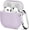 A1-Lavender, variant on Pekkaxy Premium Protective Case for AirPods 4th Generation - Stylish & Durable AirPods Case with Keychain for Air Pod & AirPods Accessories