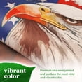 thumbnail image 6 of G128 Patriotic Bald Eagle Garden Flag 12x18 In Double Sided Independence Day Yard Garden Lawn Decoration, 6 of 8