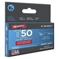 thumbnail image 1 of 1000 Pack 1/4" Stainless Steel Staples, for T50 Stapler, 1 of 2