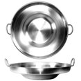 thumbnail image 3 of Comal Stainless Steel 22" Acero Inoxidable Concave Outdoors Stir Fry Heavy Duty Comal Para Freir, 3 of 3