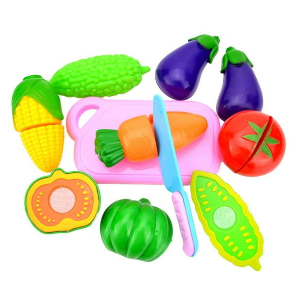 Juegos de simulación de juguetes Juego De Cocina De 8 Piezas Para Cortar Frutas, Verduras, Alimentos, Juguetes, Verduras Magideal Juegos de simulación de juguetes