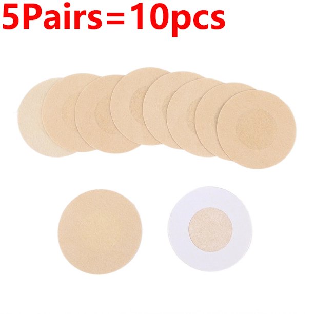 ZXYOUPING 20 Pcs Cinta De Levantamiento De Senos Autoadhesivo Cubierta De Pezón Sujetador Push Up Accesorios De Pétalos De Pecho Para Pegatinas De Vestido De Fiesta