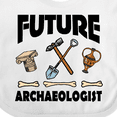 thumbnail image 4 of Inktastic Historian Future Archaeologist Boys or Girls Baby Bib, 4 of 4