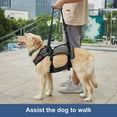 thumbnail image 3 of Coodeo Dog Lift Harness, Support & Recovery Sling, Pet Rehabilitation Lifts Vest Adjustable Breathable Straps for Old, Disabled, Joint Injuries, Arthritis, Paralysis Dogs Walk (Black-M), 3 of 4
