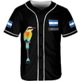 thumbnail image 2 of Lotusprinthandmade Personalized Name Republica de Nicaragua Baseball Jersey Shirt XS-5XL Multicolor, 2 of 5
