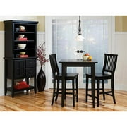 Home Styles Arts & Crafts 3 Piece Pub Set, Ebony by Home Styles