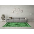 thumbnail image 3 of Ahgly Company Indoor Rectangle Oriental Emerald Green Industrial Area Rugs, 5' x 7', 3 of 4