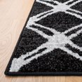thumbnail image 2 of SAFAVIEH Adirondack Rhona Geometric Area Rug, Black/Light Grey, 8' x 10', 2 of 6