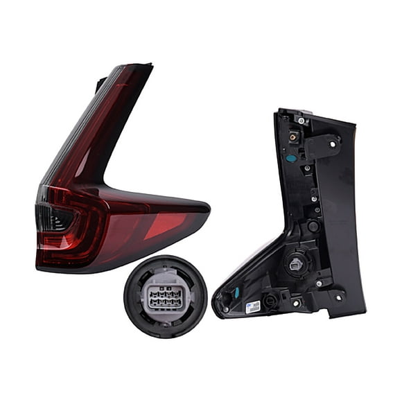 Calavera Cr-V DEPO 2020 A 2021 Honda Ext Der Obscura C/Leds