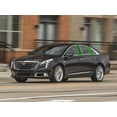 thumbnail image 2 of Rvinyl Pillar Post Window Trim Compatible with Cadillac XTS 2013-2019 - Aluminum (Brushed Black), 2 of 9
