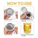 thumbnail image 4 of Set de infusores de té TeasAnavie de acero inoxidable con colgante de mariposa, 4 of 7