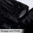 thumbnail image 5 of Haperlare Area Rug Extra Large 10'x13' Fluffy Rugs Shag Rugs for Living Room Bedroom Furry Rugs Shaggy Rug Home Decor Rug Carpets, Black, 5 of 7