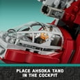 thumbnail image 5 of LEGO Star Wars Ahsoka Tano’s T-6 Jedi Shuttle Building Toy, Starship and 4 Minifigures, 75362, 5 of 9