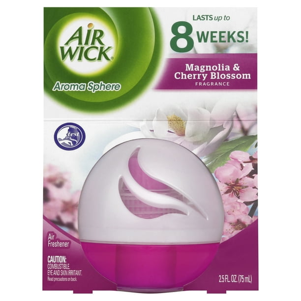 Air Wick Room Air Freshener, Magnolia & Cherry Blossoms, 2.5 oz.