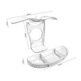 thumbnail image 4 of Feimier Window Bird Feeder with Strong Suction Cups for Wild Bird Watching Garden, 4 of 8