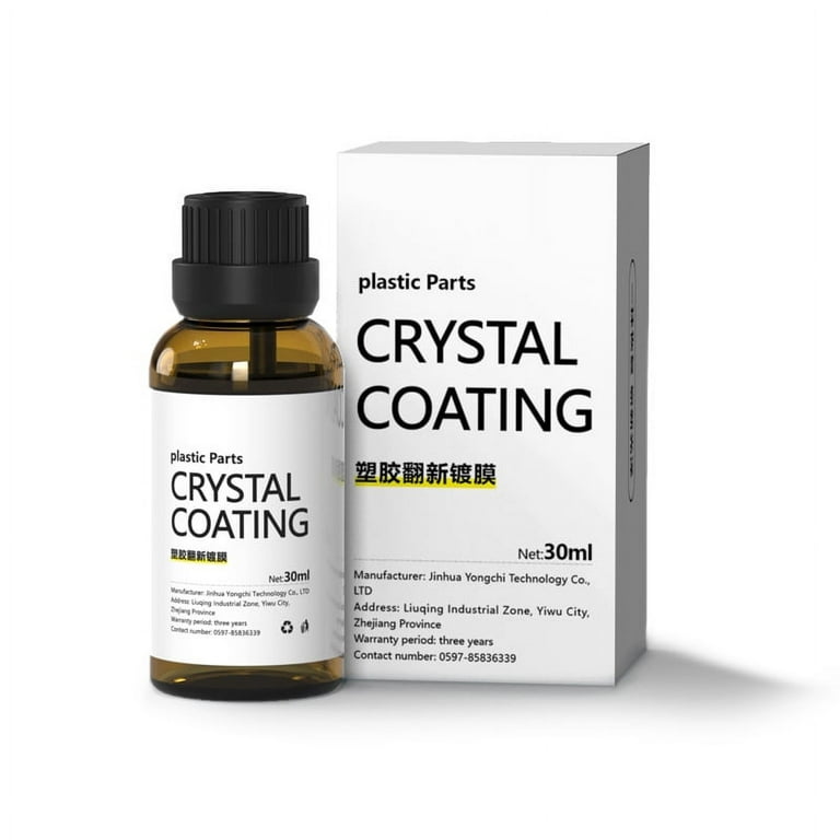 Cristal Coating para Plástico Del Carro, Crystal Coating for Car, Plastic  Parts Crystal Coating, Crystal Coating for Car Plastic Parts (2Pcs)