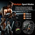 thumbnail image 5 of ST-CARE 1.96" HD Men Outdoor Smart Watch, Fitness Tracker with Multiple Sports Modes, Orange, 5 of 11