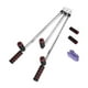 thumbnail image 2 of Dispositivo de extensión de piernas de 3 barras, dispositivo de entrenamiento ajustable en ángulo, máquina dividida para ejercicios, gimnasia, entrena, 2 of 8