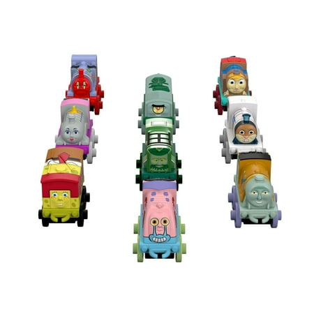 Thomas & Friends MINIS SpongeBob Squarepants 9-Pack - Walmart.com