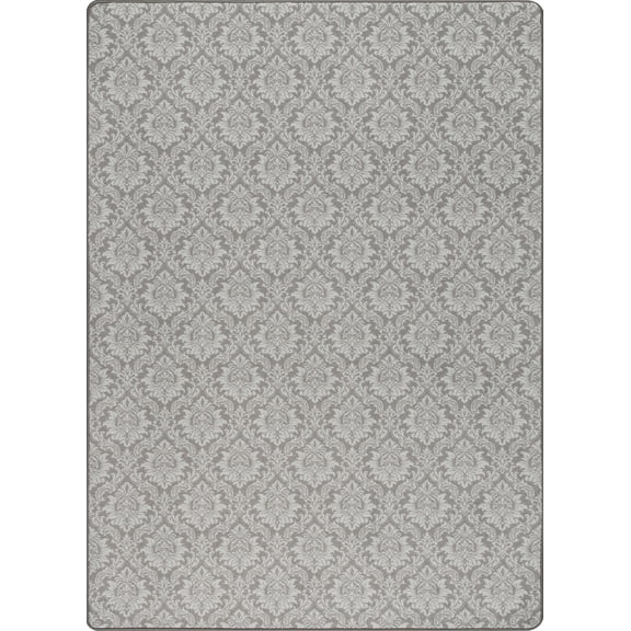 Milliken Imagine Area Rug MOUNT ROY HISTORIC GRAY Mount Roy Historic Rows Bulbs 2 1 x 7 8 Rectangle