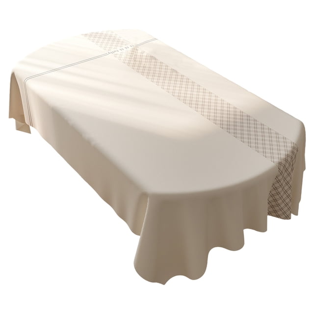 The Office Party Decorations,PVC Material Picnic Tablecloth, Rectangular Party Table Cover for Outdoor Dinner and Celebration