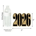 thumbnail image 6 of Big Dot of Happiness Gold New Year's Eve - 2026 Decorations DIY Party Essentials - Set of 20, 6 of 7