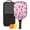 Black-4, variant on Pickleball Paddles Set Of 1, Fiberglass Surface, Animal, Leopard Print, 1 Paddle, 2 Balls & Bag