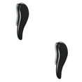 thumbnail image 4 of Wisewang Professional Hairbrush Styling Knot Comb  for Magic Detangling Brush black,black 2Set, 4 of 6