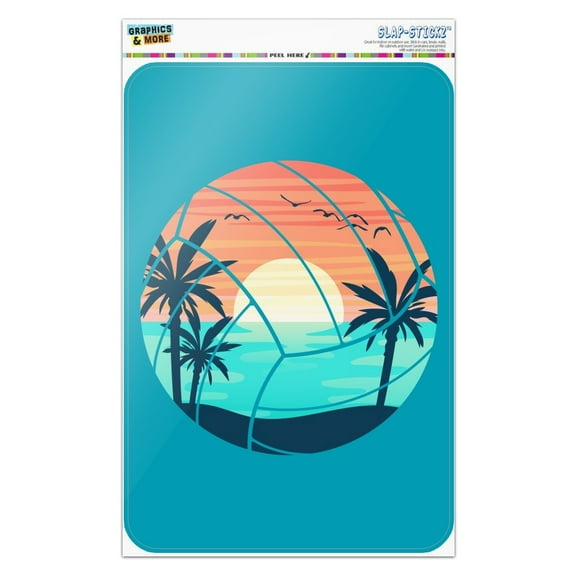 Volleyball Beach Scene Home Business Office Sign