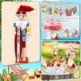thumbnail image 2 of Surfing Theme Christmas Nutcrackers Figures Suitable for Desk Office Landscape, 2 of 9