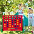 thumbnail image 5 of Infans Wall Mounted or Tabletop Giant 4-IN-A-ROW Jumbo 4-to-Score Connect Game Set, 5 of 7