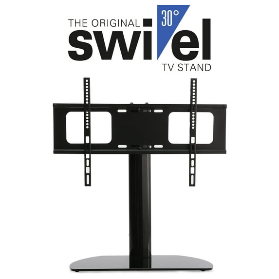 HTA3770 Universal Replacement Swivel TV Stand/Pedestal/Base fits most 37" to 70" LCD/LED TVs