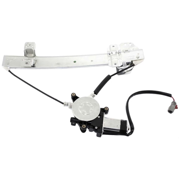 Window Regulator Compatible For 1998-2004 Acura RL Rear, Left Driver Power With Motor