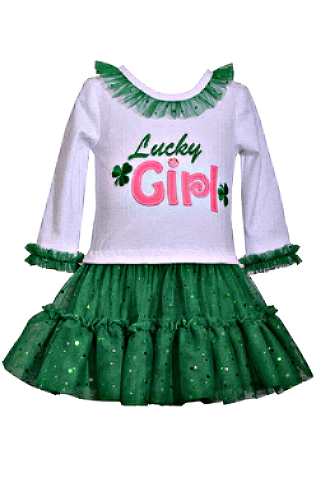 baby girl green dress